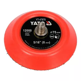   YATO Leštiaci kotúč na suchý zips 75 mm, M5/16 6 (YT-47870)