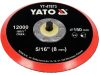 YATO Leštiaci kotúč so suchým zipsom 150 mm, M5/16 (YT-47873)