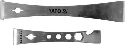 YATO Nerezové škrabky YATO v tvare L 235 x 40 x 40 mm a 170 x 32 x 25 mm 2,5 mm 2 ks (YT-52860)