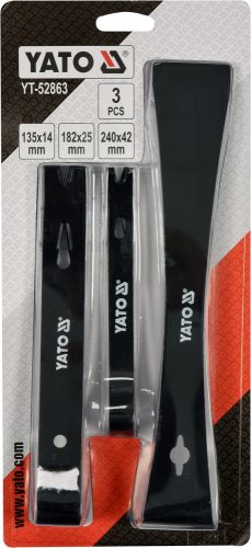 YATO Škrabky 135x14mm, 182x25mm, 240x42mm, 3ks (YT-52863)
