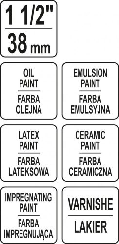 YATO ŠTEtec ANGLICKÝ PLOCHÝ 2K 1,5'' (YT-54541)