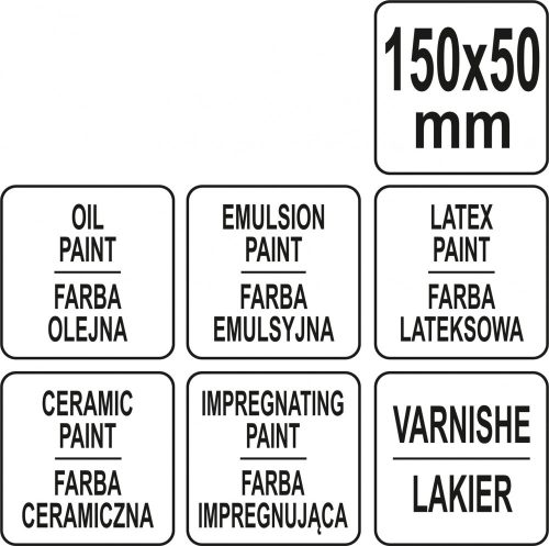 YATO KEFA NA STENU E50X150MM (YT-54642)
