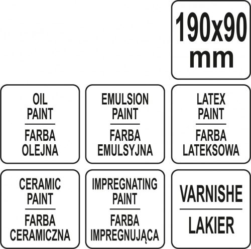 YATO STROPNÁ KEFA E90X190MM (YT-54652)