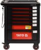 YATO Skrinka dielenská pojazdná s náradím (211ks) 7 zásuviek (YT-55290)