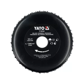  YATO rotačný rašpľový kotúč na uhlovú brúsku, 125 mm (YT-59172)