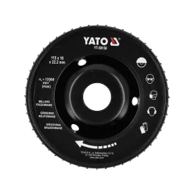   YATO rotačný rašpľový kotúč na uhlovú brúsku, 115 mm (YT-59171)