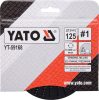 YATO Rotačný rašple uhlová jemná 125 mm typ 1 (YT-59168)