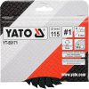 YATO Rotačný rašple Pilková 115 mm typ 1 (YT-59171)