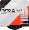 YATO Rotačný rašple Pilková uhlová 125 mm typ 1 (YT-59174)