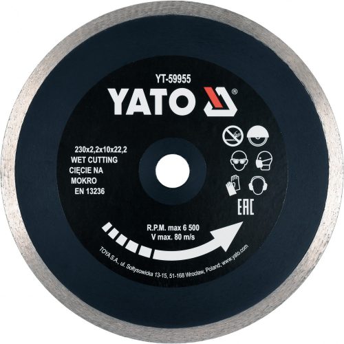YATO DIAMANTOVÁ DISK PRE KERAM 230MM (YT-59955)