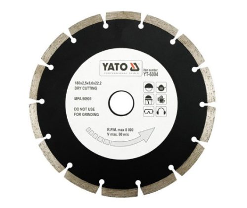 YATO Kotúč diamantový 180 x 22,2 x 2,5 mm (YT-6004)