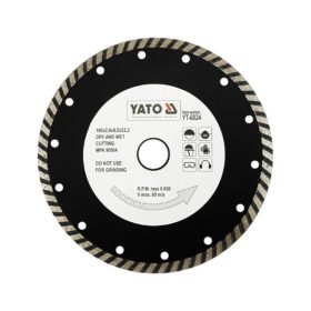 YATO Kotúč diamantový 180 x 22,2 x 2,8 mm turbo (YT-6024)