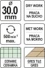 YATO Diamantový jadrový vrták na porcelán a keramiku (YT-60430)