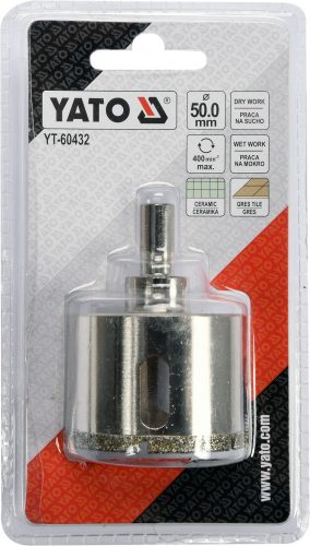 YATO diamantový vrták na dlaždice 50 mm (YT-60432)
