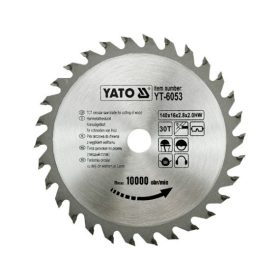  YATO Pílový kotúč na drevo 140 x 16 x 2,8 x 2 mm 30 zubov RPM až 10000 1/min. (YT-6053)