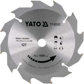 YATO TCT KOTUČ NA DREVO 170X12TX16MM (YT-60582)