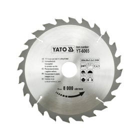 YATO Kotúč na drevo 200 x 30 mm 24z (YT-6065)