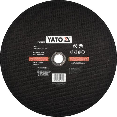YATO Kotúč na kov 355 x 25,4 x 3,2 mm (YT-61132)
