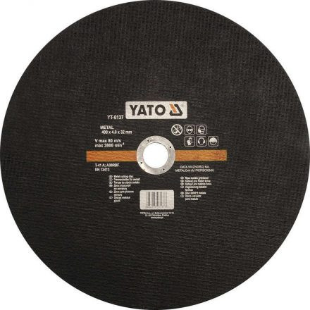 YATO KOVOVÝ REZNÝ KOTÚČ 400x4,0x32MM (YT-6137)
