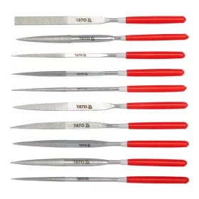   YATO Sada pilníkov ihlových diamantových 4 x 160 mm 10 ks 50 mm (YT-6151)