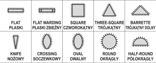 YATO Sada pilníkov ihlových diamantových 4 x 160 mm 10 ks 50 mm (YT-6151)
