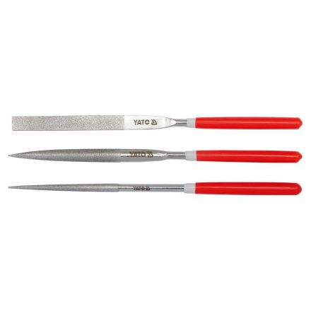 YATO SADA DIAMANTOVÝCH IHLOVÝCH PILNÍKOV 3KS 5x180x70MM (YT-6155)