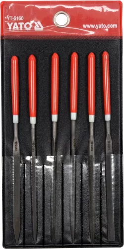 YATO Sada pilníkov ihlových 3 x 140 mm 6 ks (YT-6160)