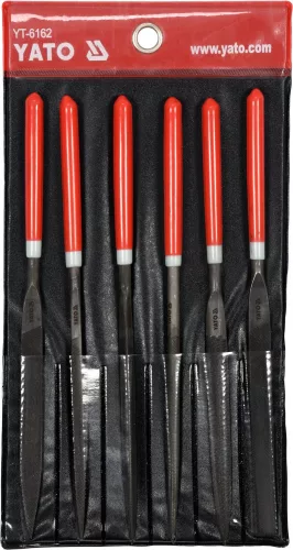 YATO Sada pilníkov ihlových 5 x 180 mm 6 ks (YT-6162)