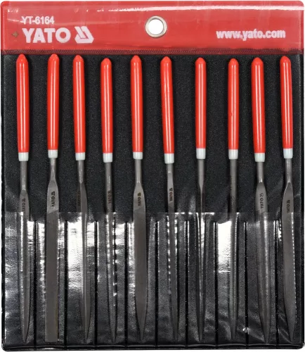 YATO Sada pilníkov ihlových 4 x 160 mm 10 ks (YT-6164)