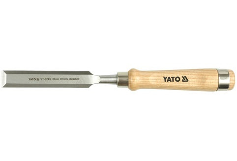 YATO DLÁTOK 12MM CrV60 W. RÚČKA DREVENÁ (YT-6243)