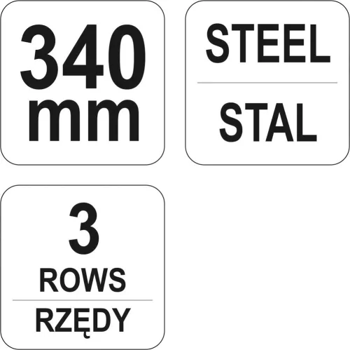 YATO Kefa drôtený ručné 340 mm (YT-6331)