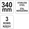 YATO Kefa drôtený ručné 340 mm (YT-6335)