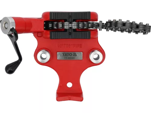 YATO Reťazový zverák na rúry 1/4” – 6”, liatinové telo, čeľuste CrV (YT-65090)