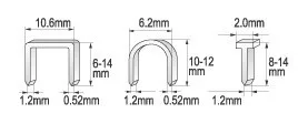 YATO Zošívačka čalúnická 10,6 mm (YT-7000)