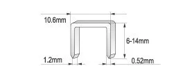 YATO Zošívačka čalúnická 10,6 mm (YT-7004)
