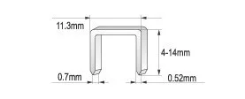 YATO Zošívačka čalúnická 11,3 mm (YT-7007)