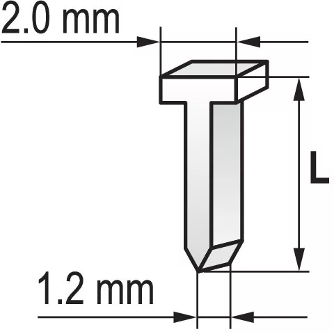 YATO KLINCE DO STROJOV YATO 9MM 1000KS (YT-7032)
