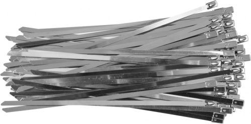 YATO nerezové oceľové káblové pásky 4,6x200 mm, 100 ks (YT-70561)