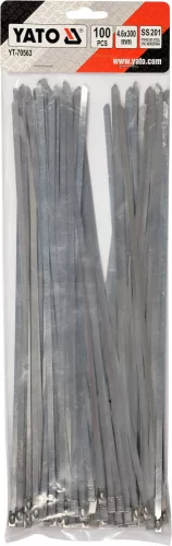 YATO NEREZOVÉ STE KABELOVÉ SPOJKY 4,6X300MM 100PC (YT-70563)