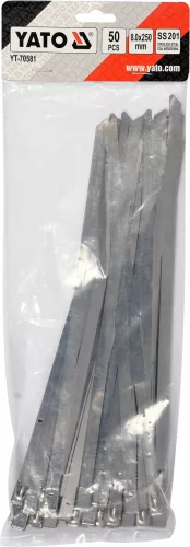 YATO NEREZOVÉ STE KABELOVÉ SPOJKY 8,0X250MM 50KS (YT-70581)