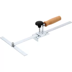  YATO šablóna na dlažbu na kopírovanie uhlov, 400 mm (YT-70695)