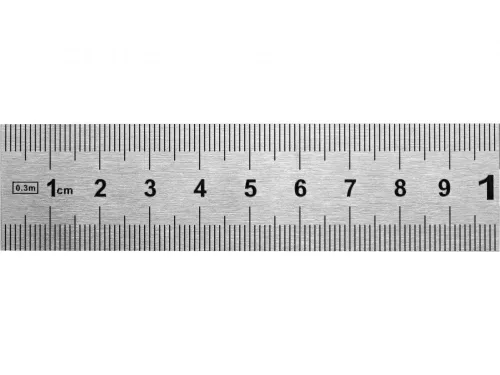 YATO Kovové pravítko 300 x 25 mm, nehrdzavejúca oceľ (YT-70721)