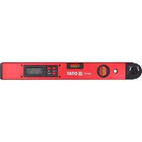   YATO elektronický digitálny uhlomer s vodováhou 400 mm, LCD displej (YT-71010)