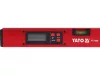 YATO elektronický digitálny uhlomer s vodováhou 400 mm, LCD displej (YT-71010)