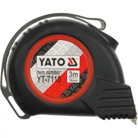 YATO Meter zvinovací 3 m x 16 mm autostop (YT-7110)