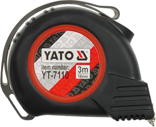 YATO Meter zvinovací 3 m x 16 mm autostop (YT-7110)