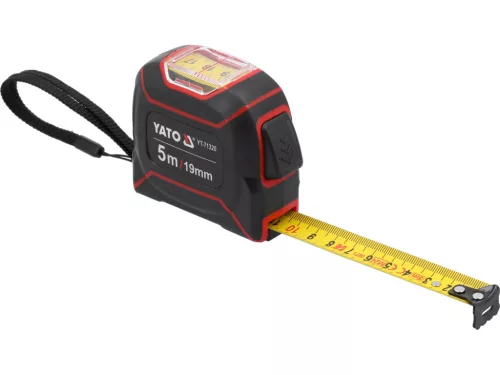 YATO PÁSKA MERACÍA  5MX19MM S HORNÝM OKIENKOM (YT-71320)