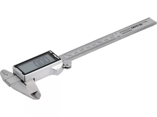 YATO digitálne posuvné meradlo 150 mm s veľkým 2,4" displejom (YT-72020)