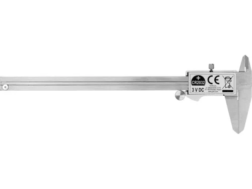 YATO digitálne posuvné meradlo 200 mm s veľkým 2,4" displejom (YT-72021)
