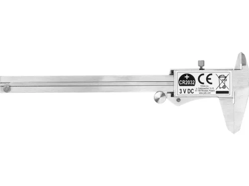 YATO digitálne posuvné meradlo 150 mm s podsvieteným displejom (YT-72030)